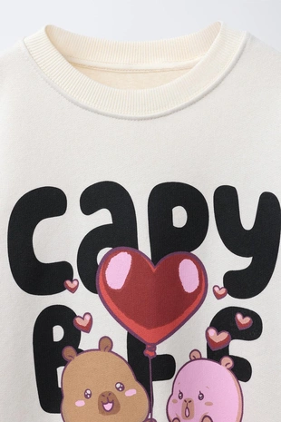 Толстовка с принтом- Заказать в России