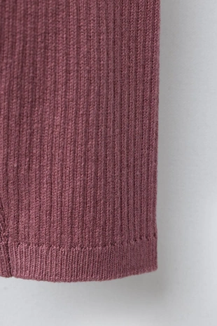 Легинсы в рубчик с пуговицами