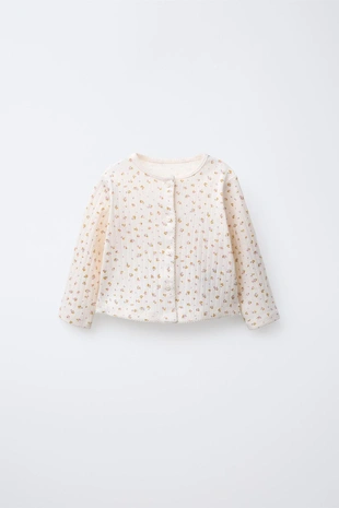 Комплект, куртка, боди и леггинсы с цветочным принтом- Заказать в России