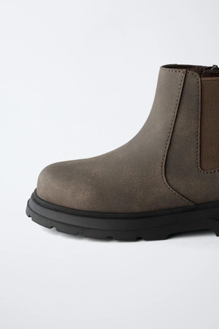 Ботинки челси с цветочнойвышивкой- Заказать в России