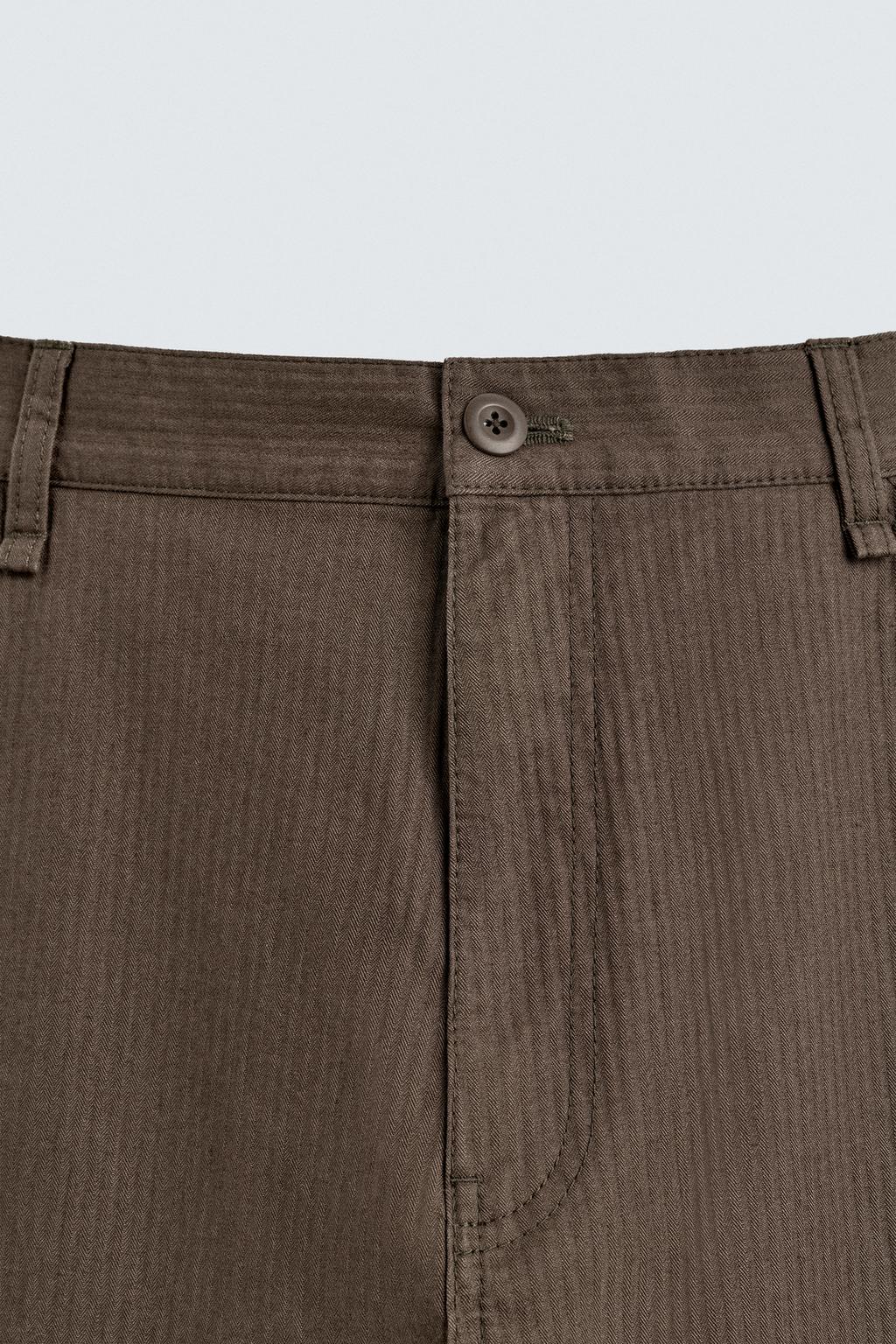 ВЫСТИРАННЫЕ БРЮКИ STRAIGHT FIT
