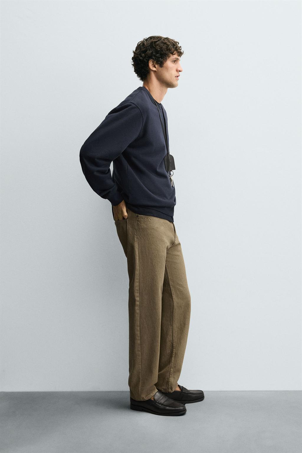 ХЛОПКОВЫЕ БРЮКИ REGULAR FIT