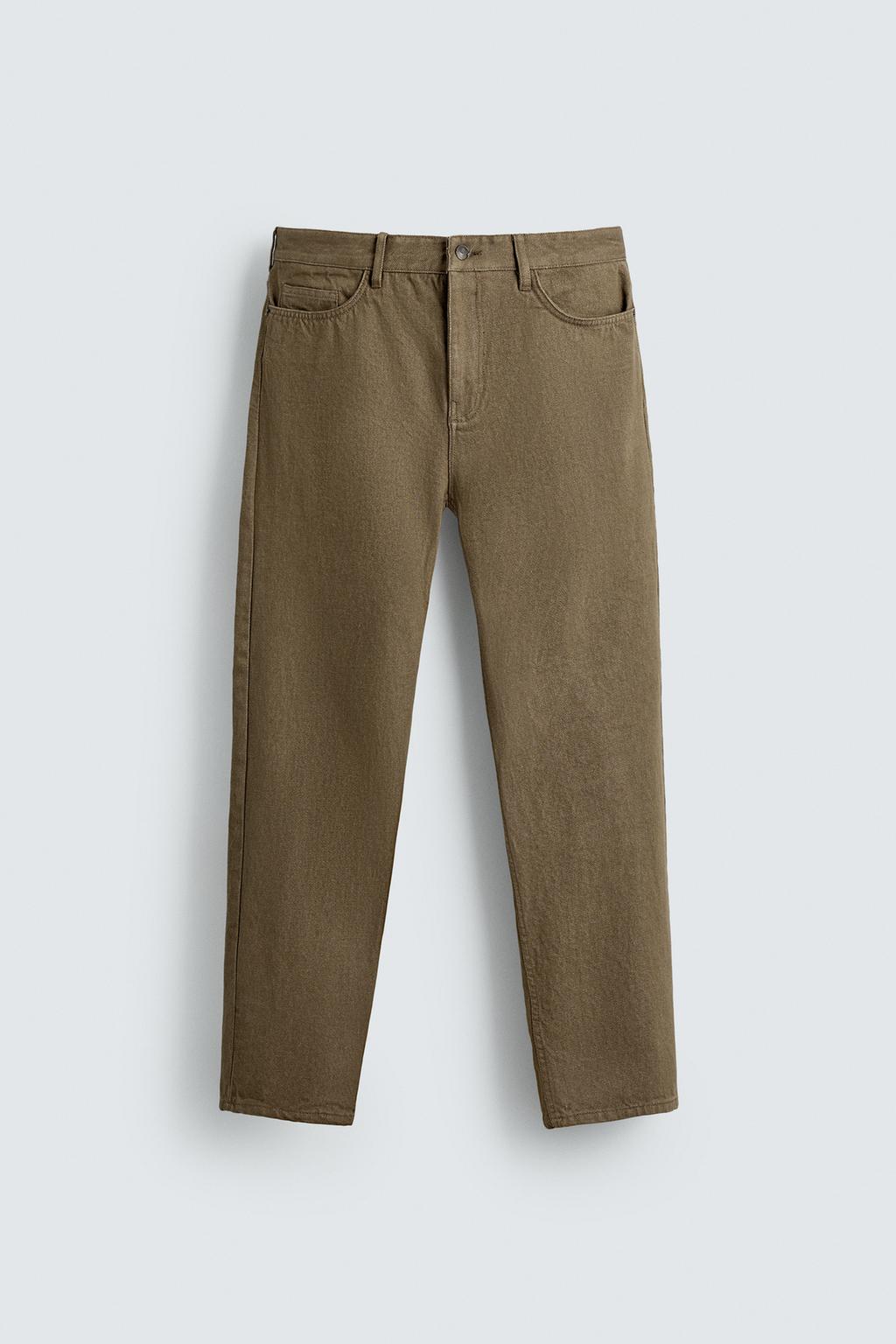 ХЛОПКОВЫЕ БРЮКИ REGULAR FIT