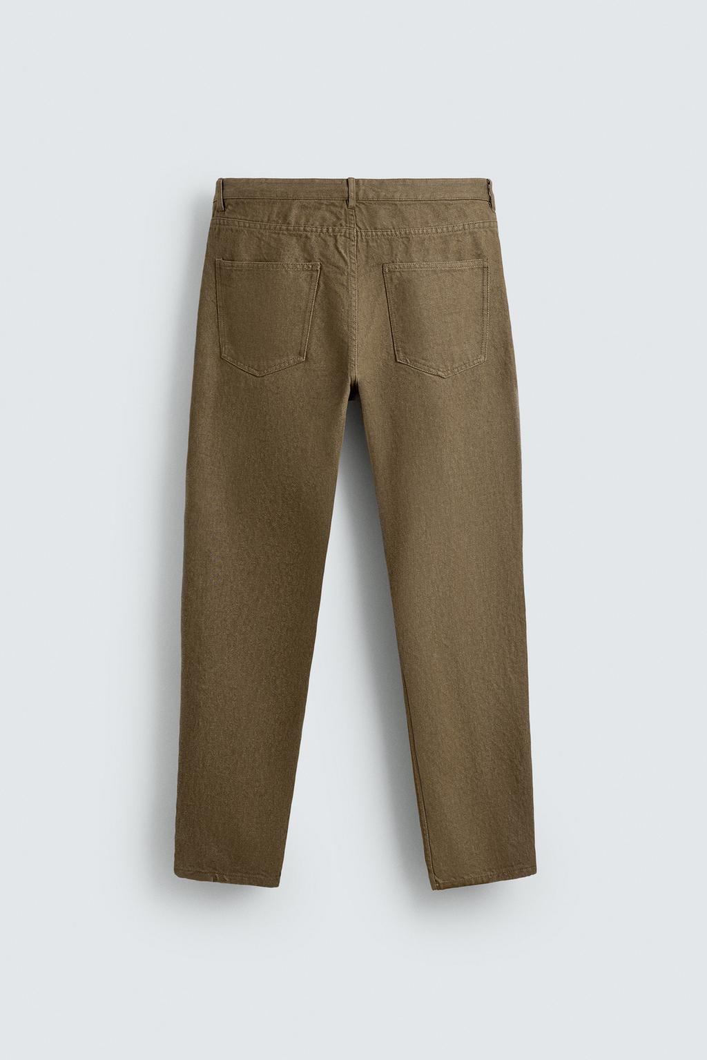 ХЛОПКОВЫЕ БРЮКИ REGULAR FIT