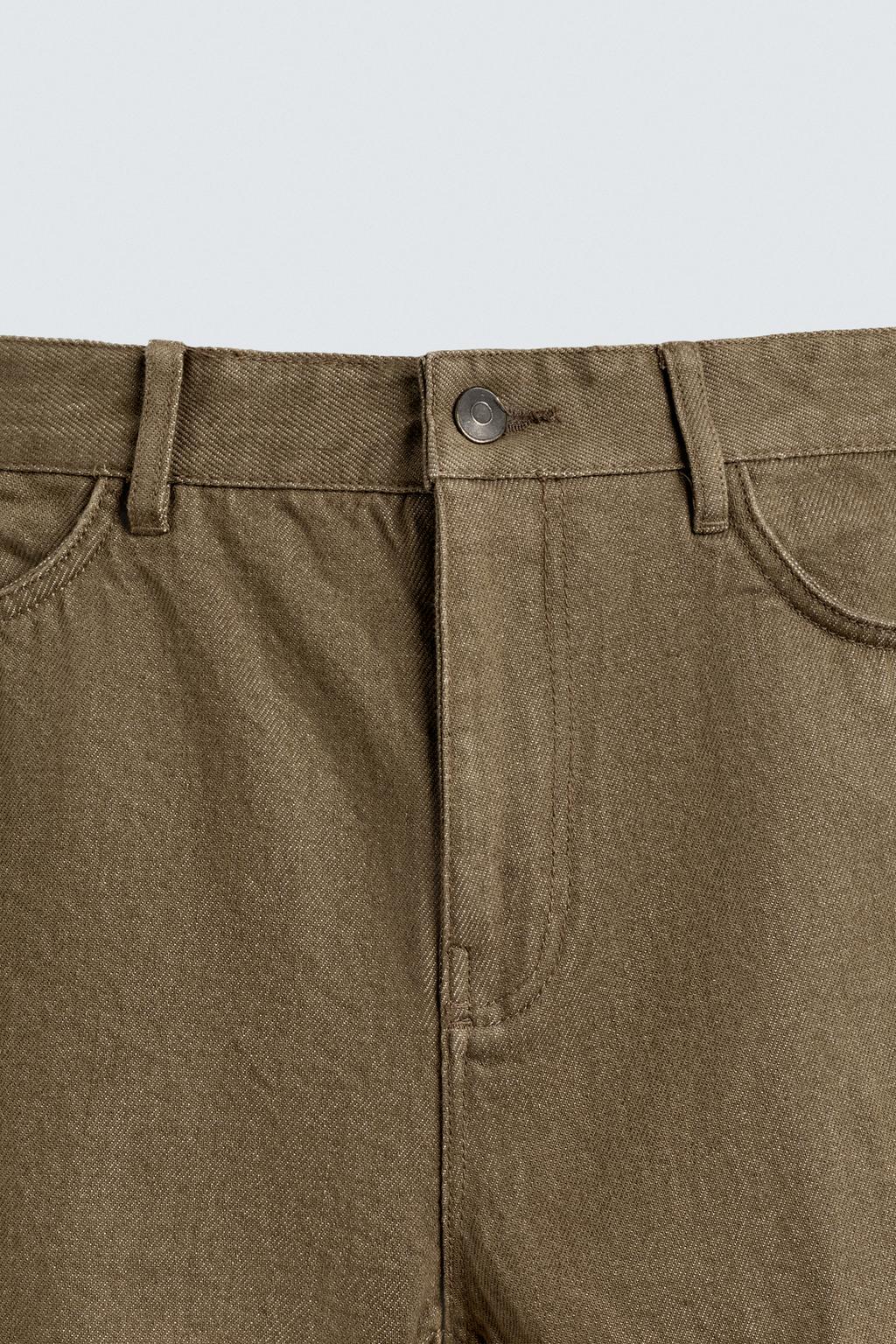 ХЛОПКОВЫЕ БРЮКИ REGULAR FIT