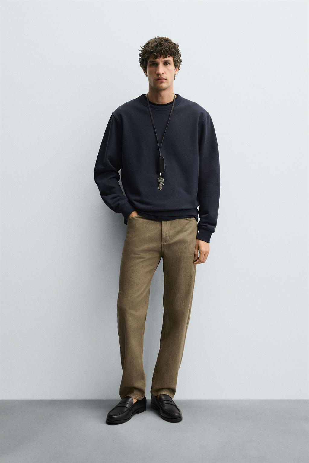 ХЛОПКОВЫЕ БРЮКИ REGULAR FIT