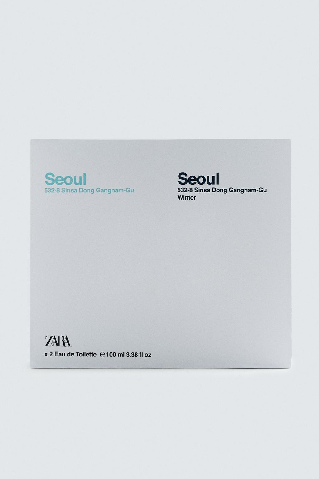 SEOUL + SEOUL WINTER EDT 2X100 МЛ (3,38 FL.OZ)