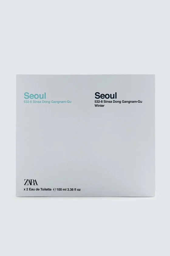 Набор парфюма SEOUL + SEOUL WINTER EDT 2X100 МЛ