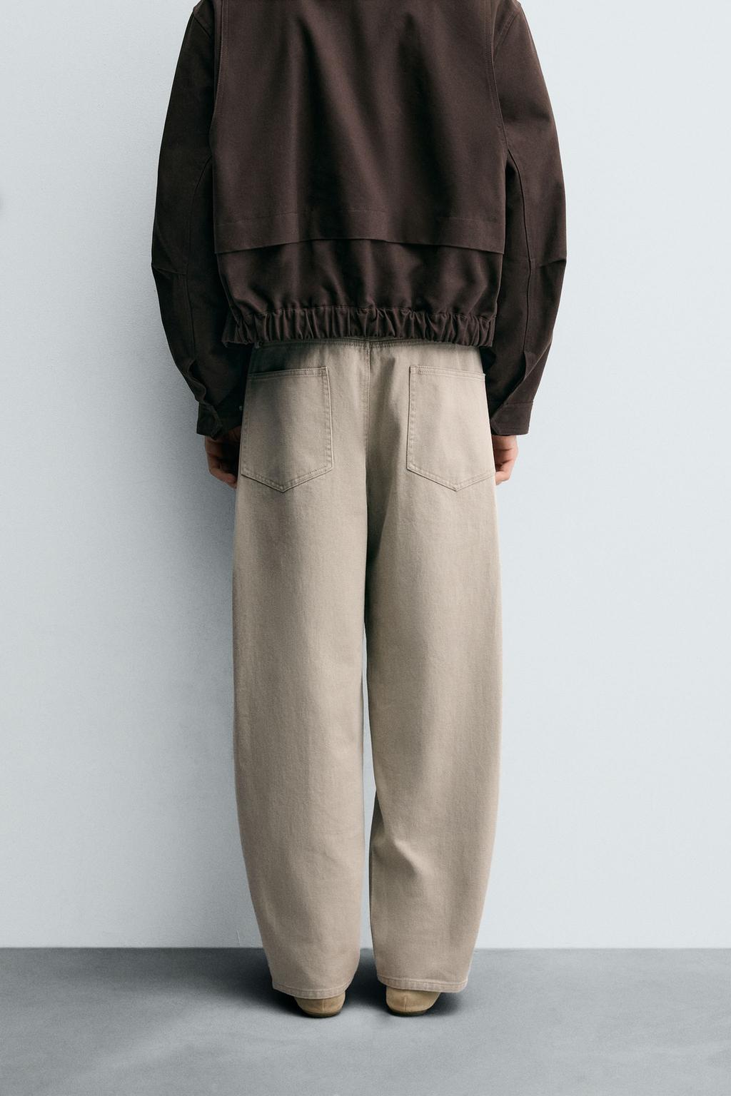 БРЮКИ WIDE BALLOON FIT С РЕМНЕМ
