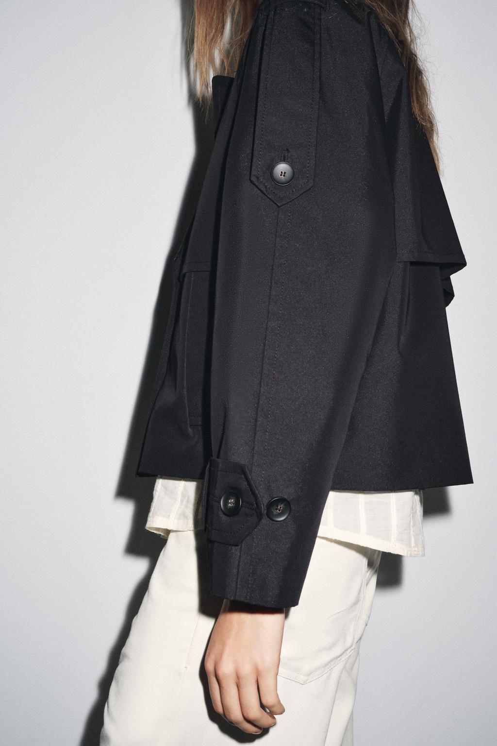КОРОТКИЙ ТРЕНЧ WATER REPELLENT — ZW COLLECTION