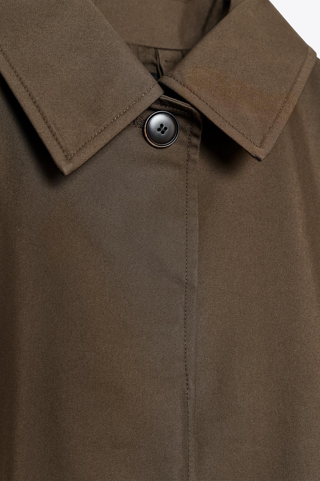 WATER-REPELLENT TRENCH COAT ZW COLLECTION