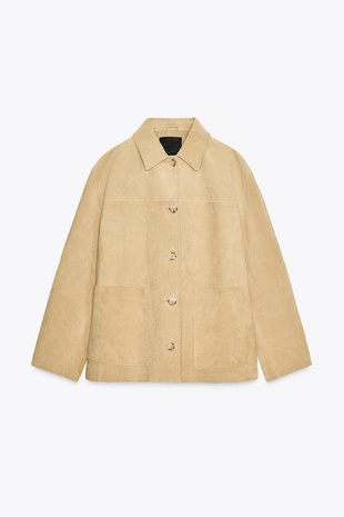 Куртка из замши ZW COLLECTION LIMITED EDITION- Заказать в России