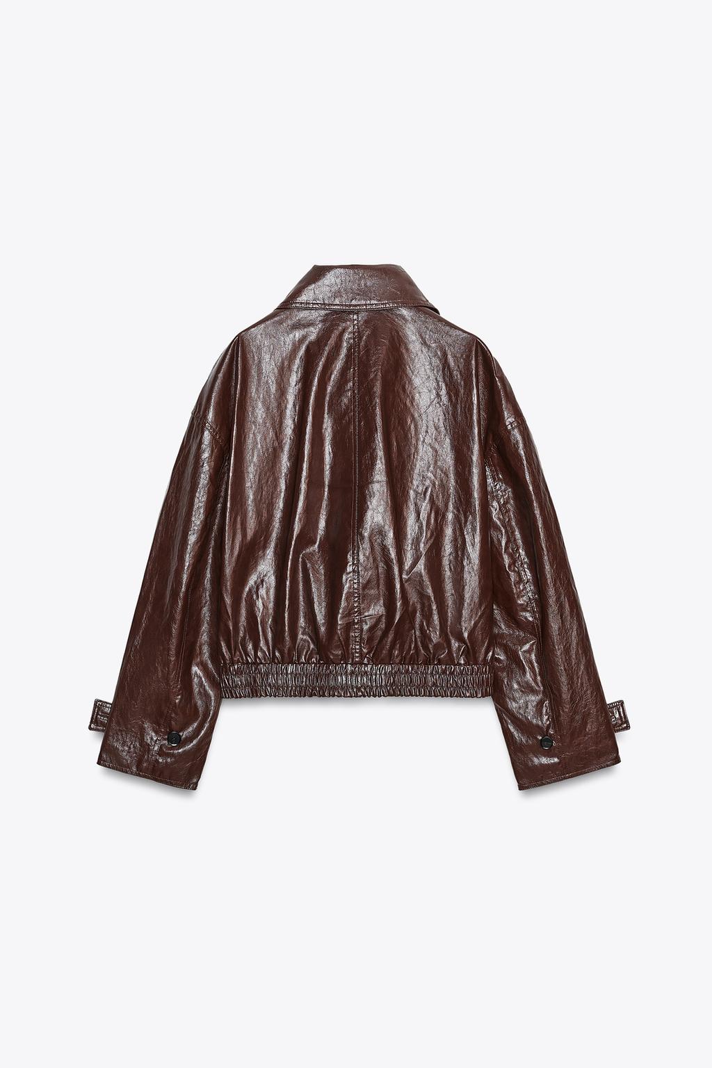 КУРТКА С БЛЕСТЯЩЕЙ ТКАНЬЮ — ZW COLLECTION