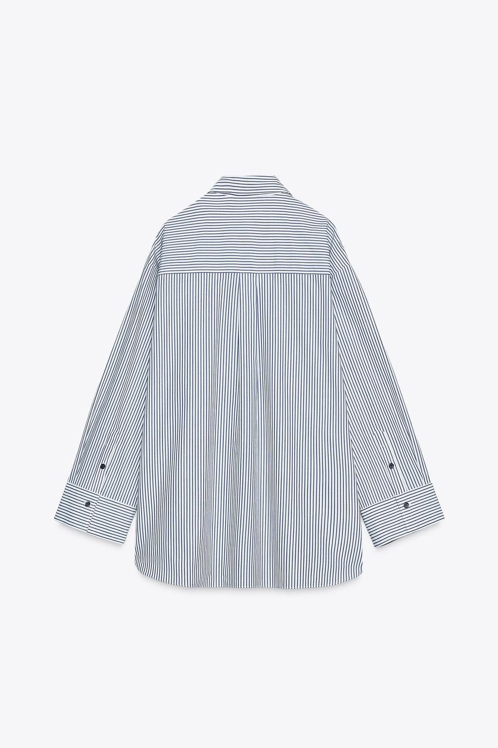 ПОПЛИНОВАЯ РУБАШКА В ПОЛОСКУ — ZW COLLECTION