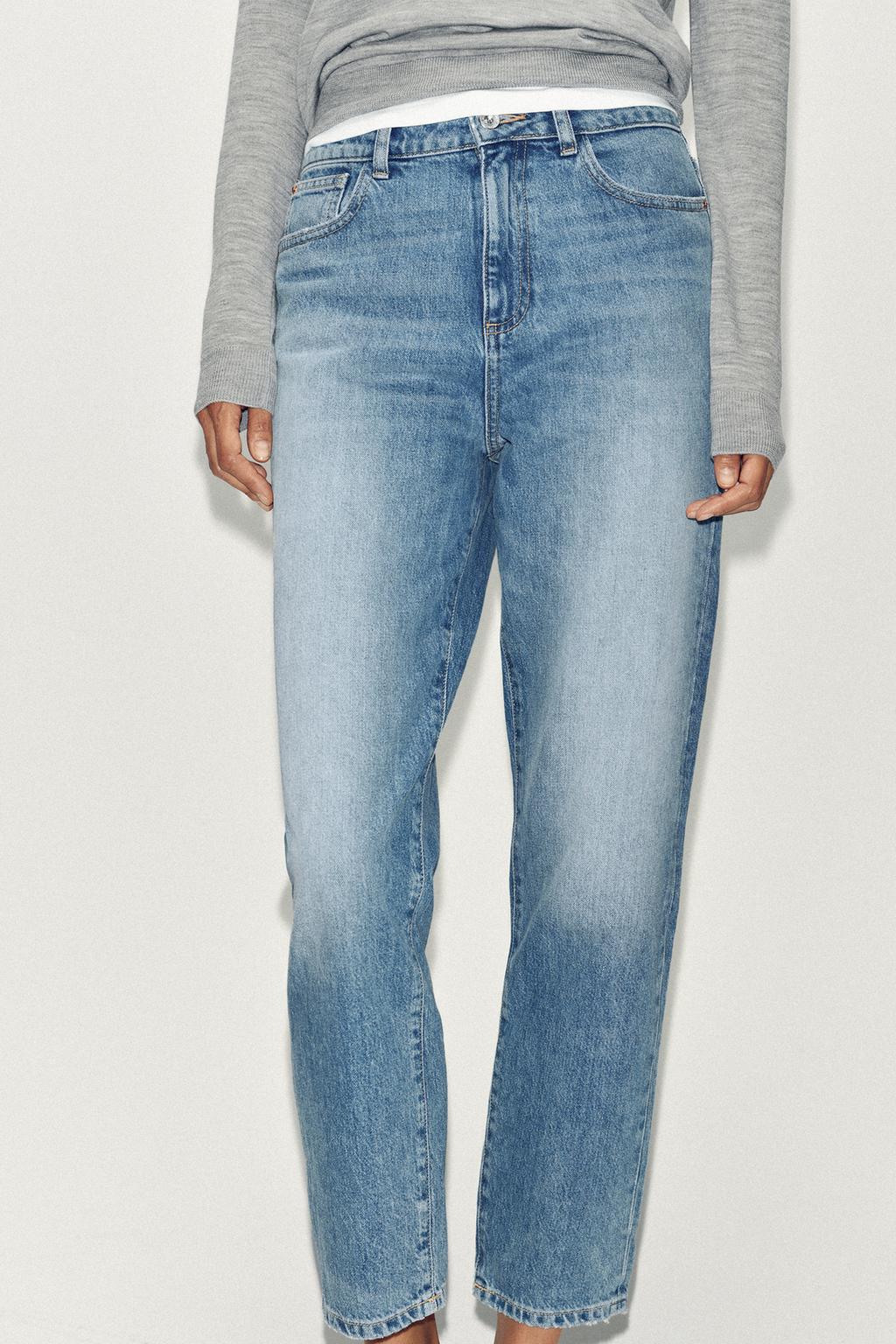 ДЖИНСЫ Z.05 MOM FIT RIGID С ВЫСОКОЙ ПОСАДКОЙ