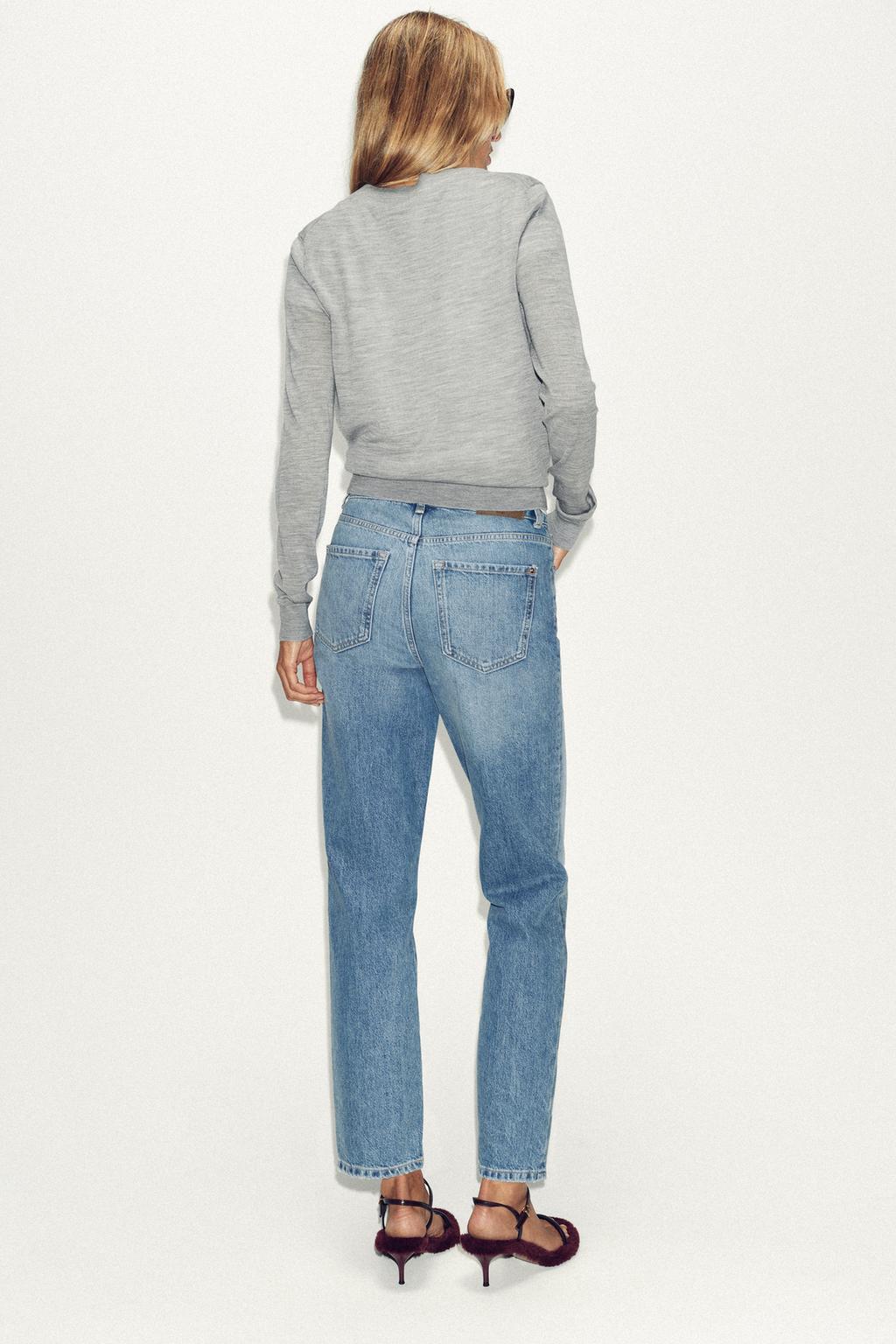 ДЖИНСЫ Z.05 MOM FIT RIGID С ВЫСОКОЙ ПОСАДКОЙ