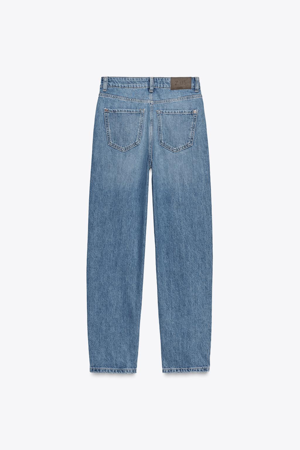 ДЖИНСЫ Z.05 MOM FIT RIGID С ВЫСОКОЙ ПОСАДКОЙ
