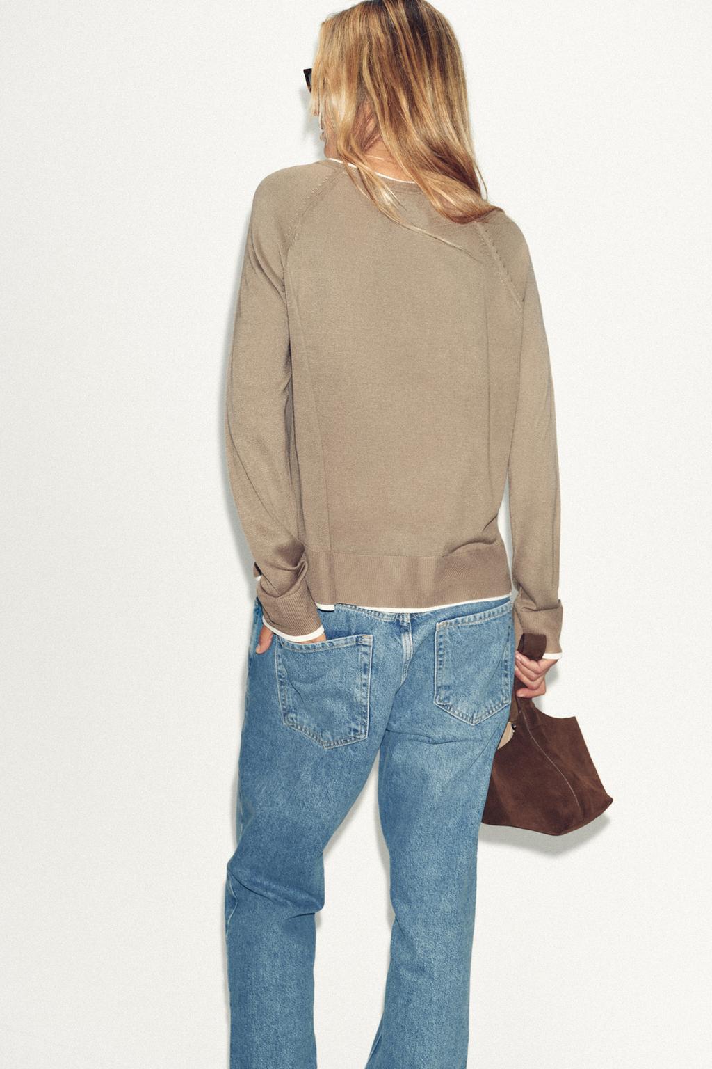 DOUBLE KNIT SWEATER