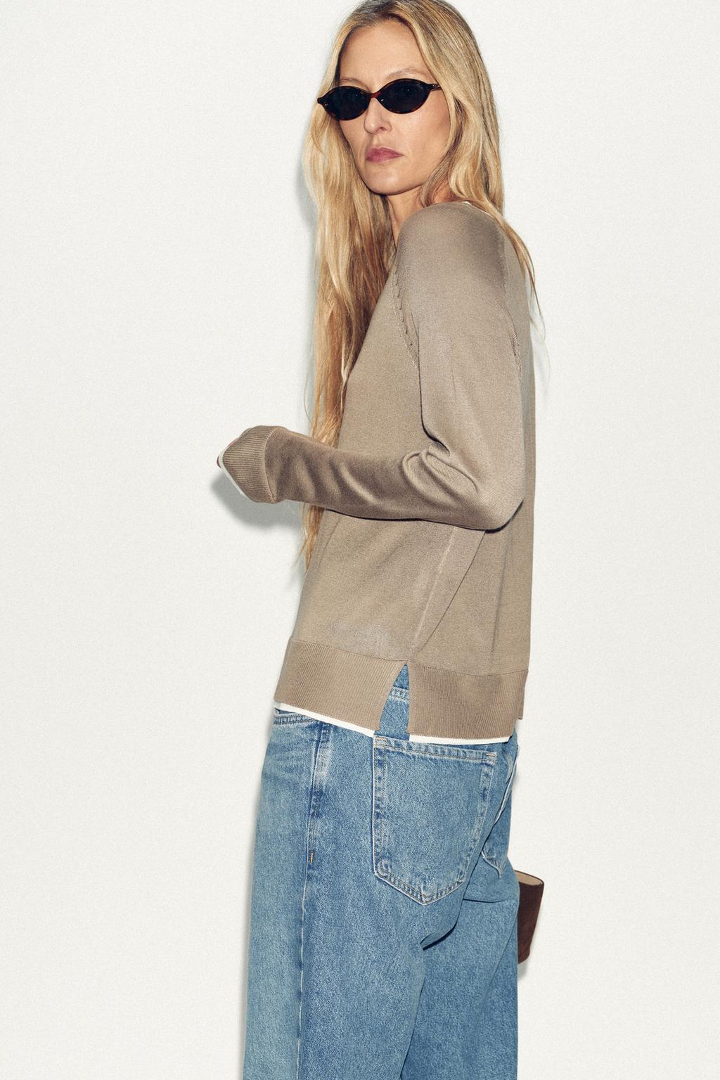DOUBLE KNIT SWEATER