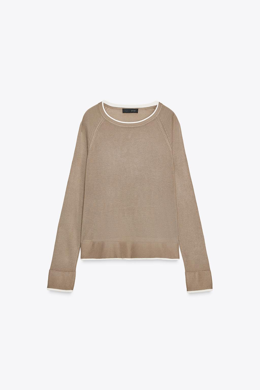 DOUBLE KNIT SWEATER