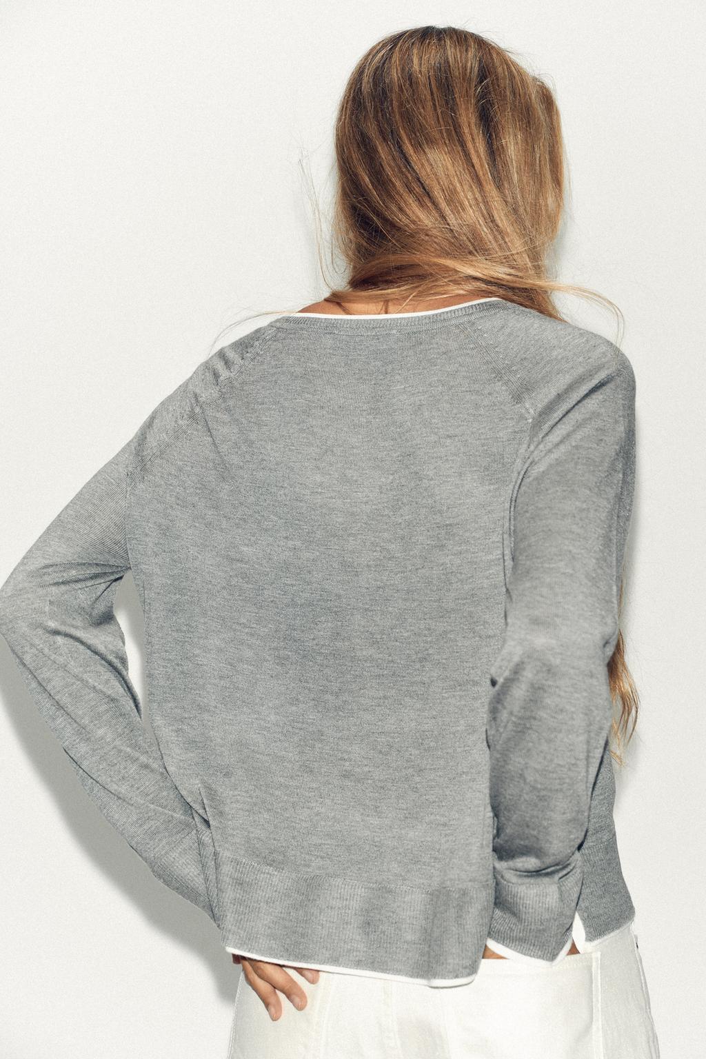 DOUBLE KNIT SWEATER