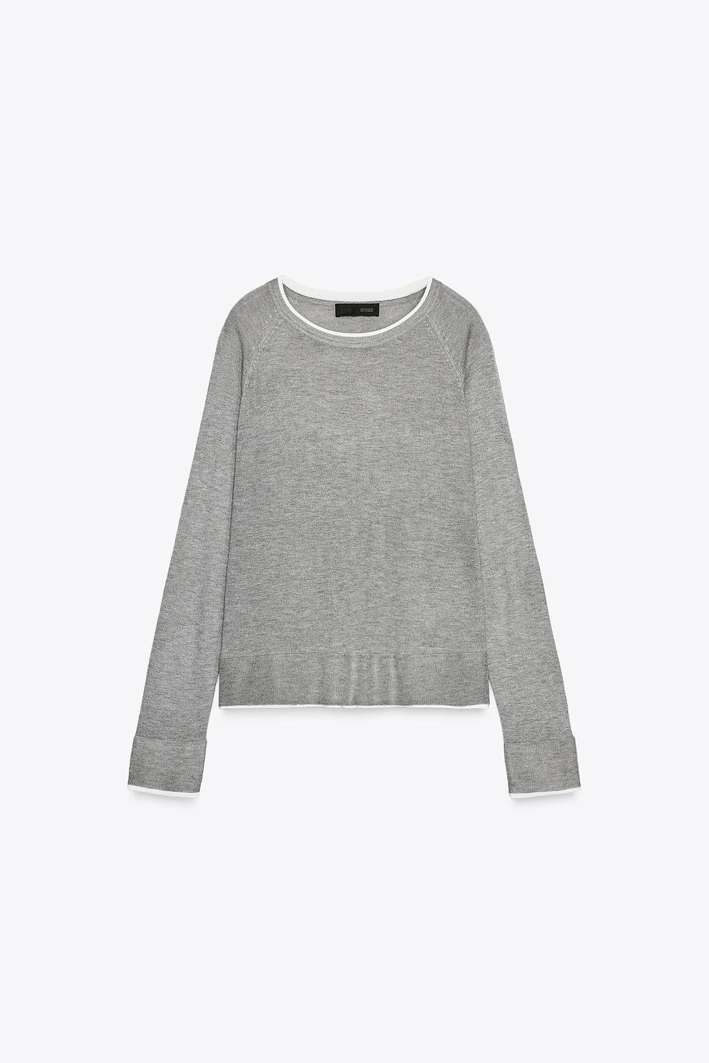 DOUBLE KNIT SWEATER