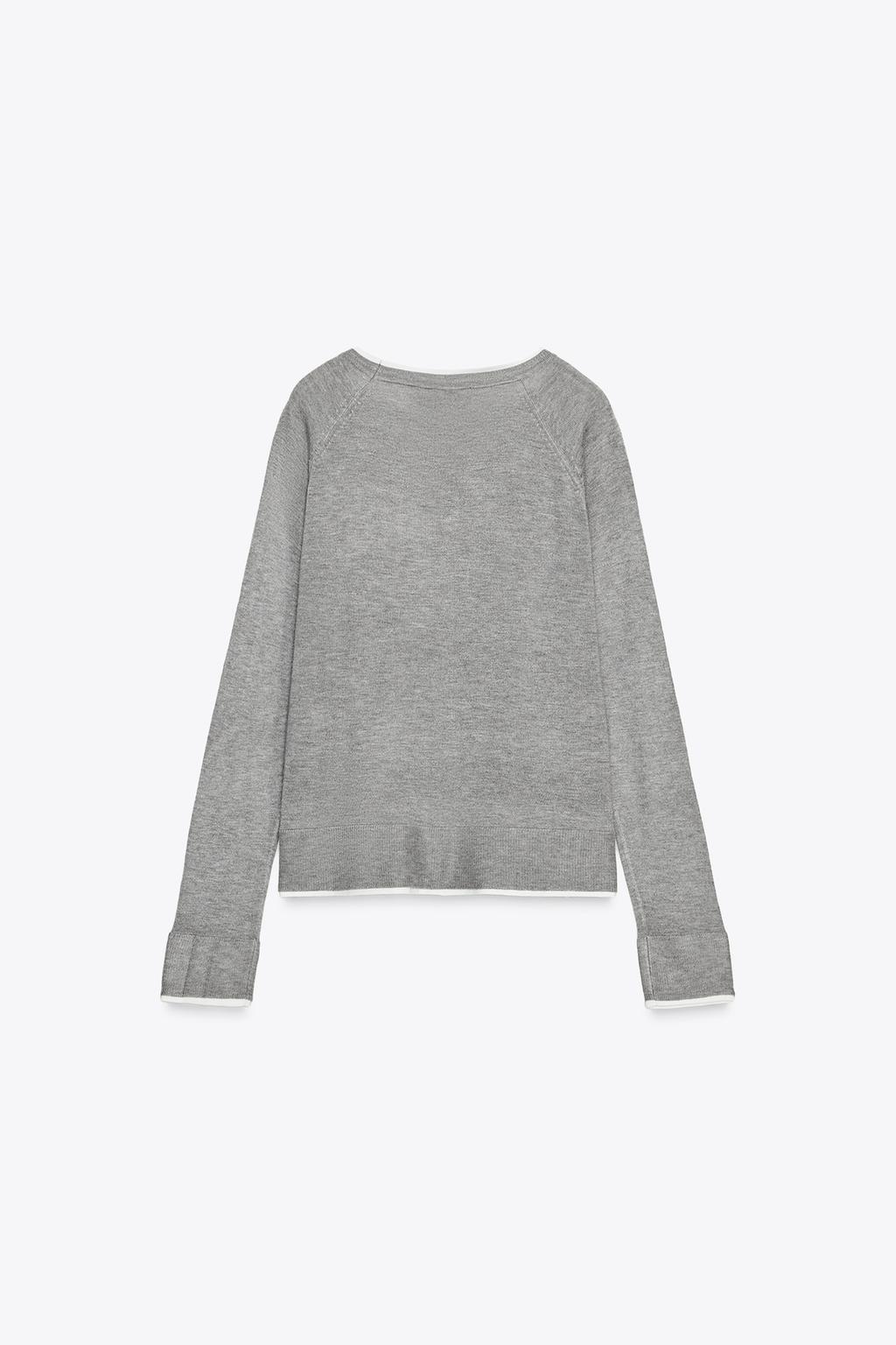 DOUBLE KNIT SWEATER