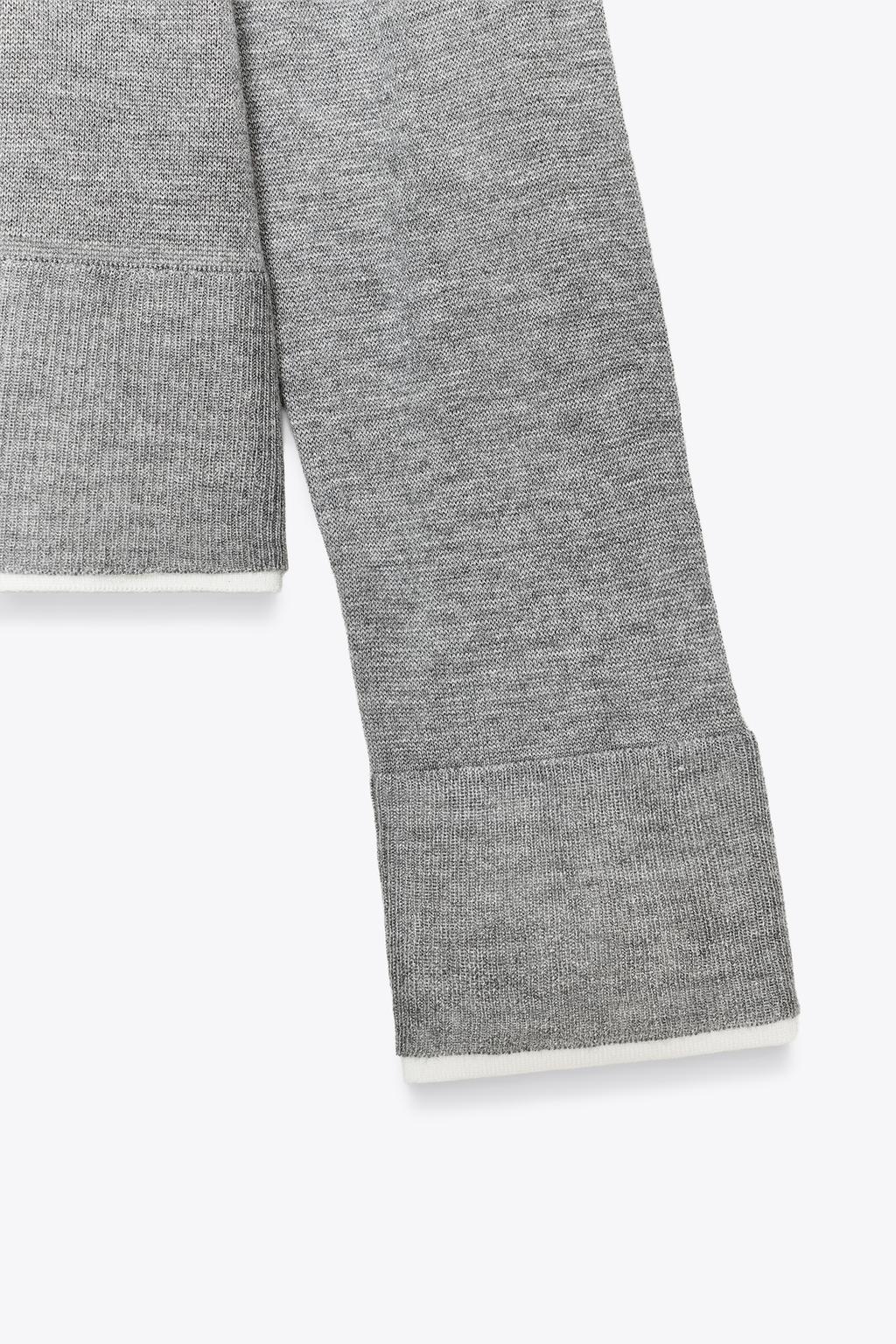 DOUBLE KNIT SWEATER