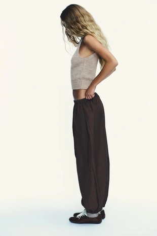 Брюки-шаровары из нейлона- Заказать в России