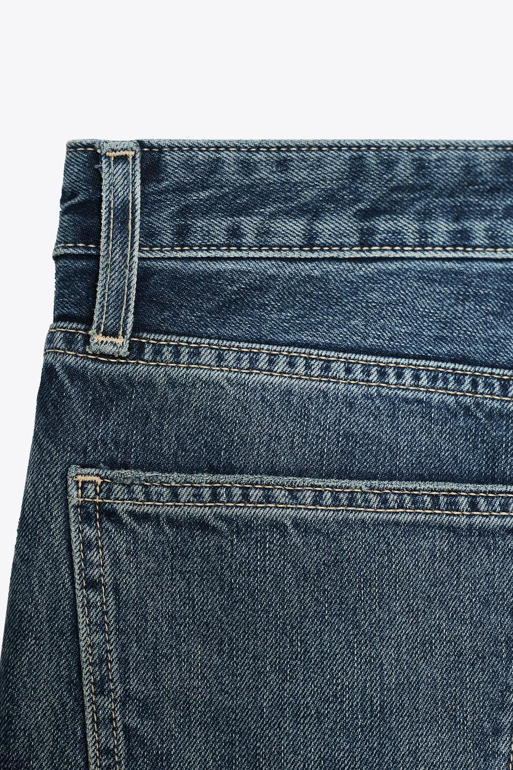 TRF LOW-RISE WIDE-LEG JEANS