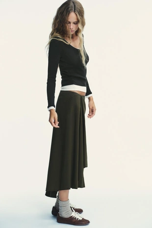 Футболка с эффектом двойной- Заказать в России