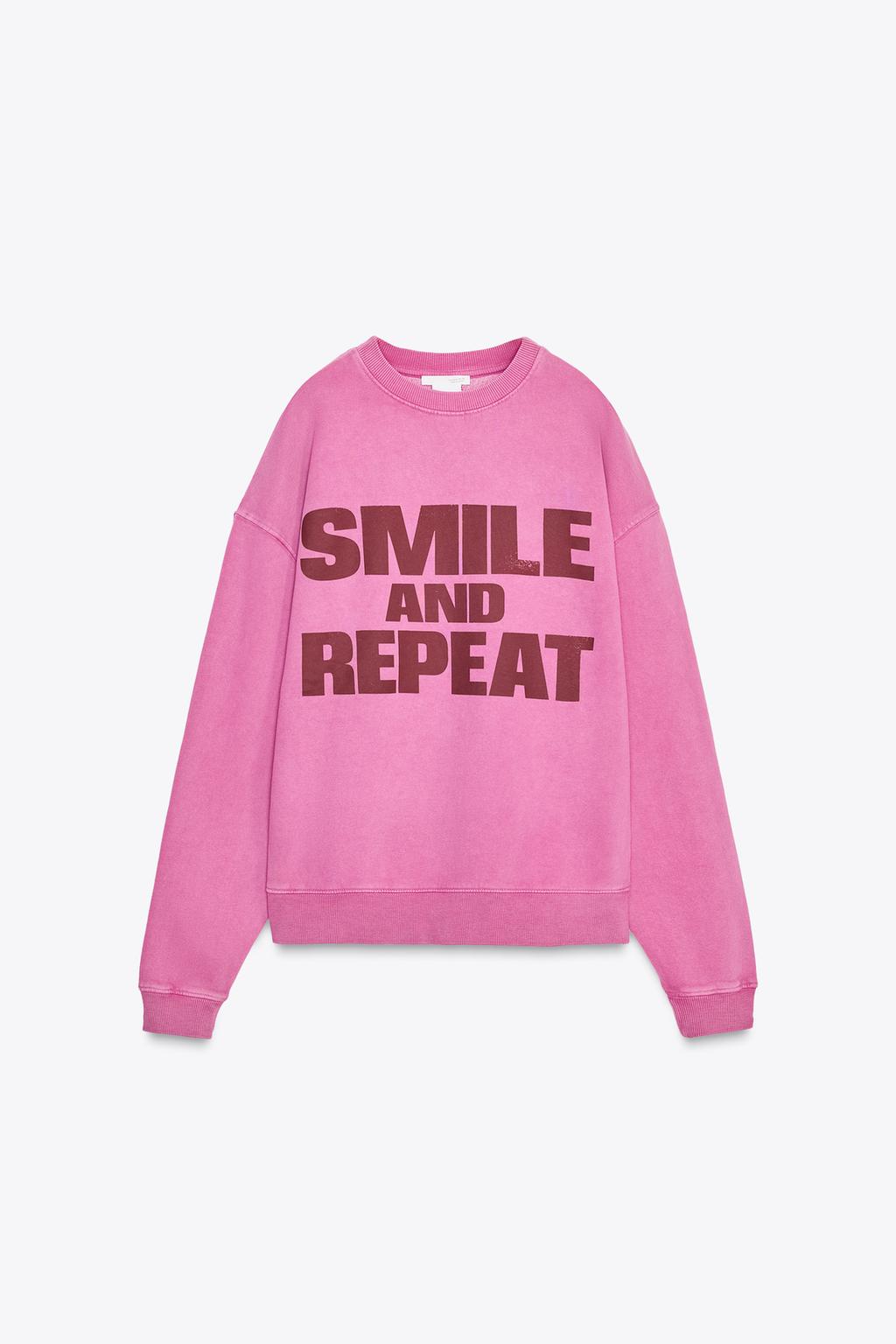 ТОЛСТОВКА С ЭФФЕКТОМ ПОТЕРТОСТИ SMILEY®