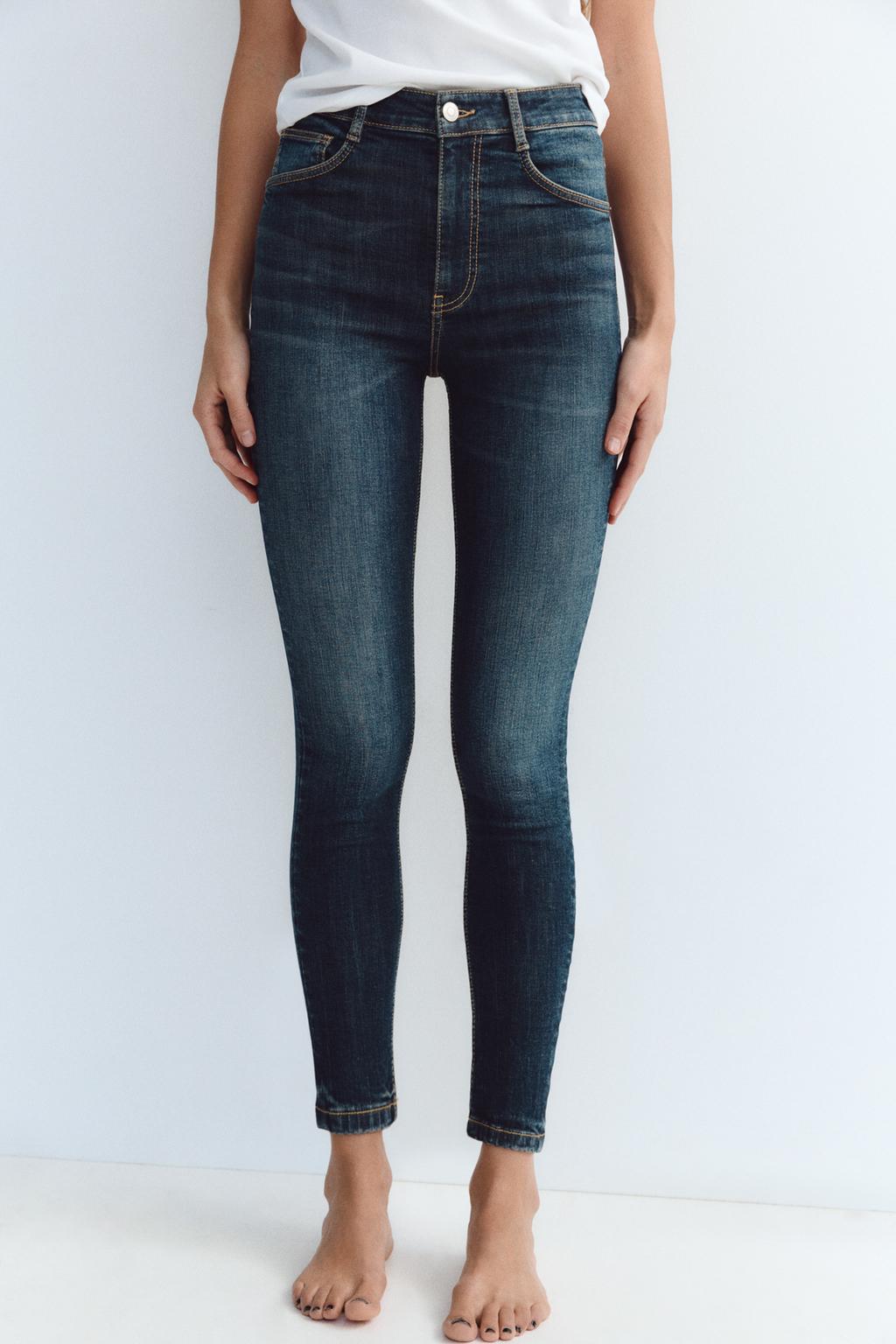 ДЖИНСЫ TRF SKINNY С ВЫСОКОЙ ПОСАДКОЙ