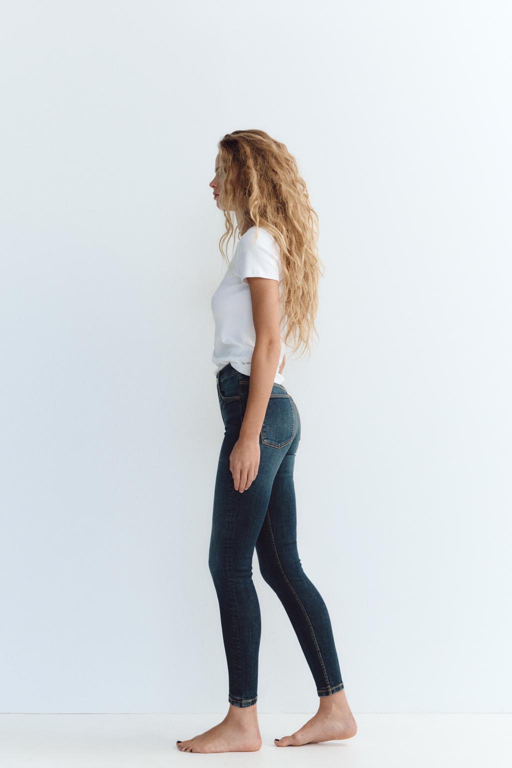 ДЖИНСЫ TRF SKINNY С ВЫСОКОЙ ПОСАДКОЙ