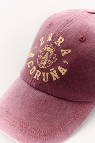 Купить Zara Кепка VARSITY, посвященная 50-летию