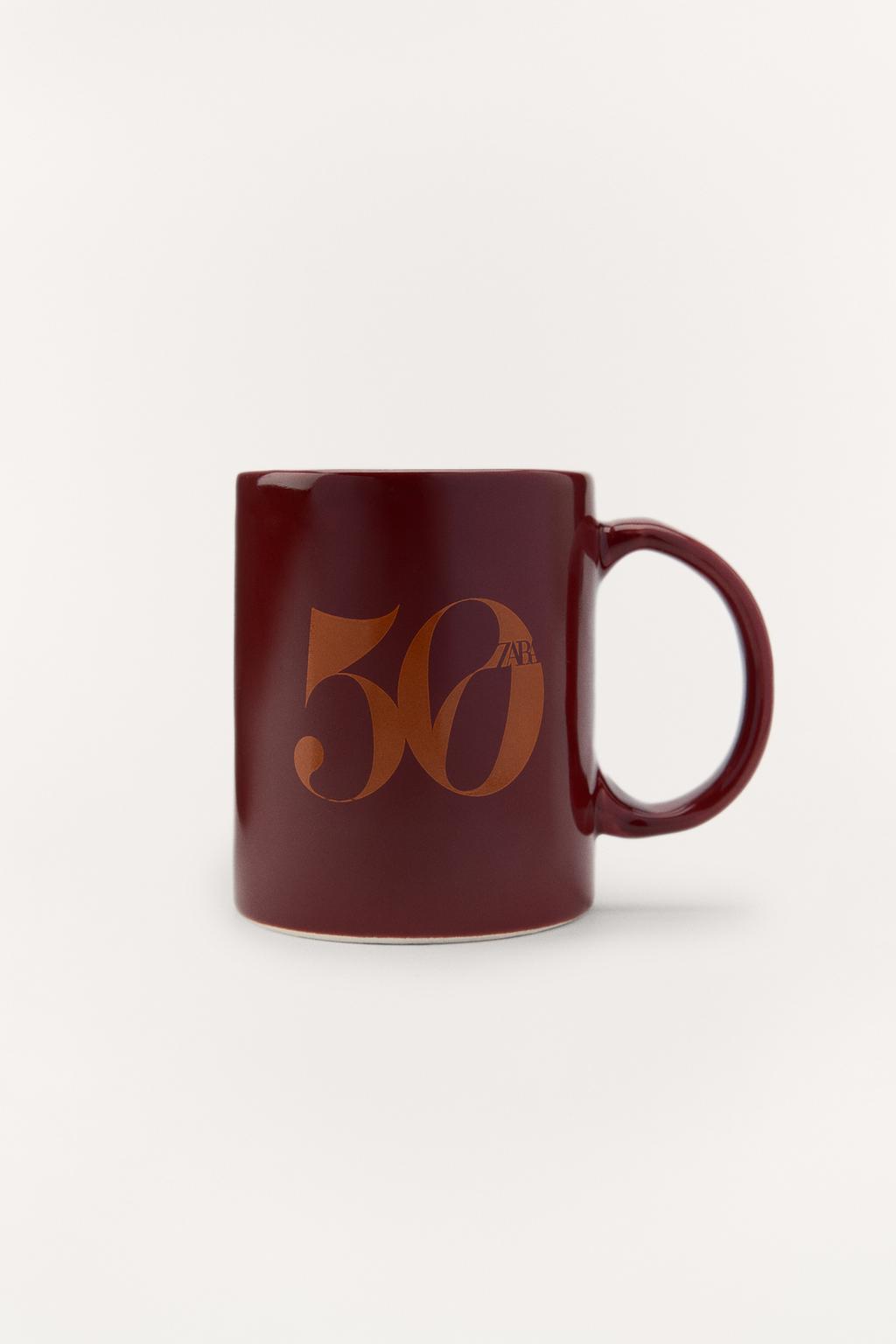 Кружка из фарфора на 50-летие