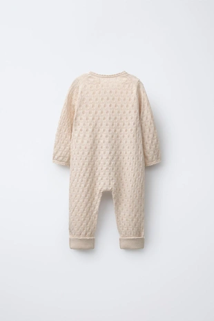 Комбинезон-трансформер фактурной вязки со стопами- Заказать в России