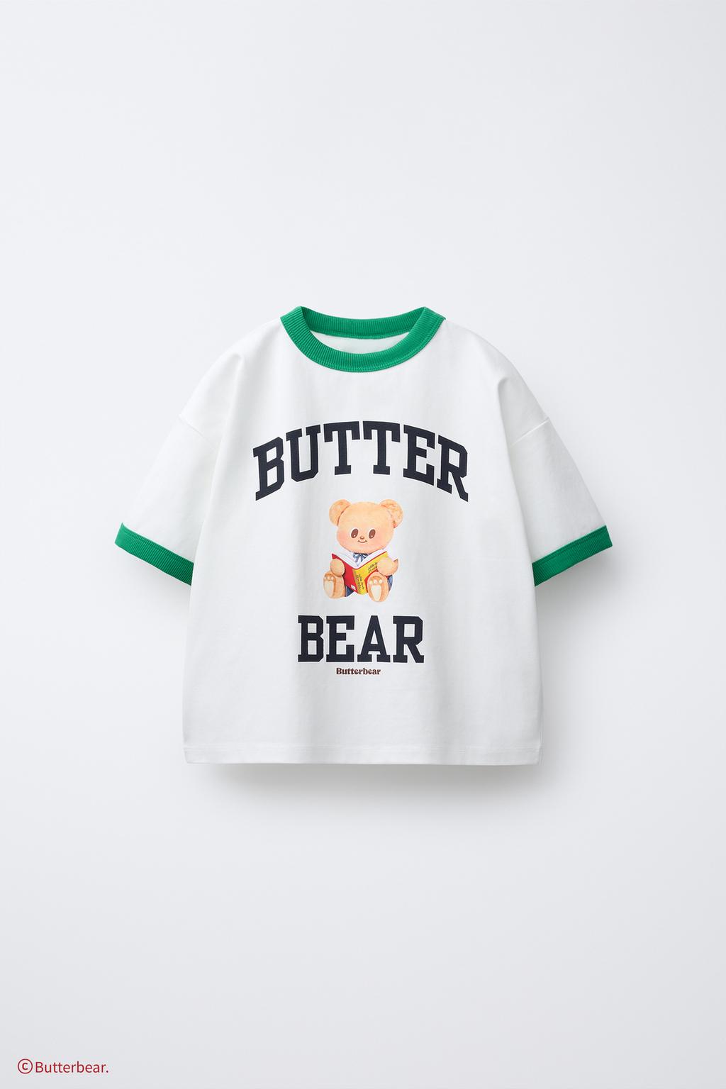 Футболка butterbear © с деталями отделки