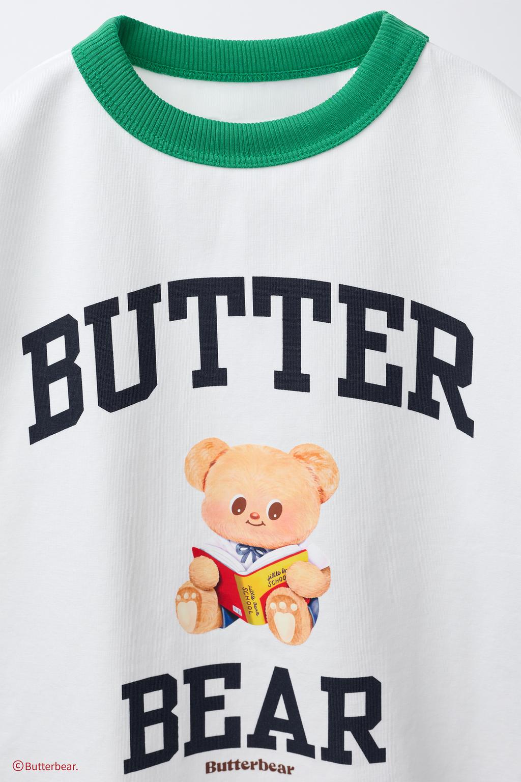 Футболка butterbear © с деталями отделки