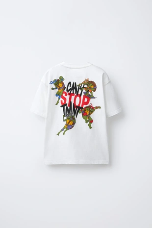 Купить Zara Футболка с принтом черепашки-ниндзя © VIACOM
