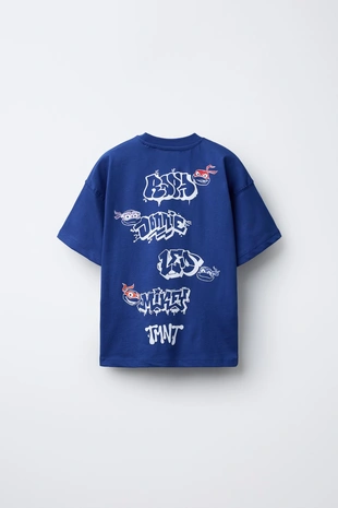 Футболка с принтом «черепашки-ниндзя» © VIACOM- Заказать в России