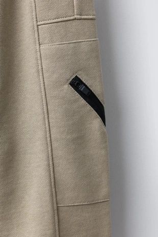 Брюки-джоггеры на молниях- Заказать в России