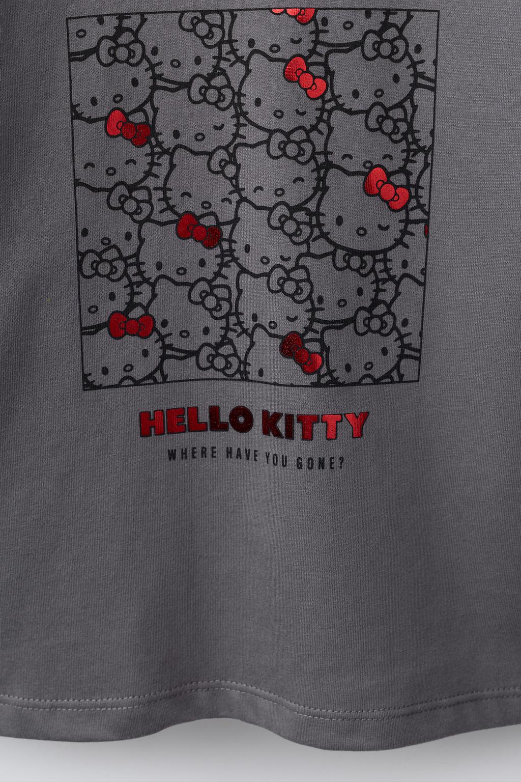 ЛОНГСЛИВ С СЕРДЕЧКАМИ HELLO KITTY ©