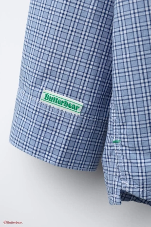 Рубашка в клетку BUTTERBEAR ©- Заказать в России