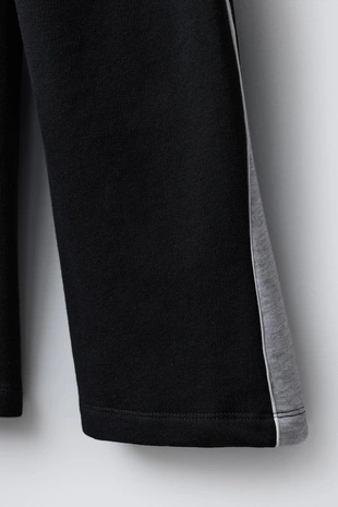 Брюки WIDE LEG с вышитым медведем- Заказать в России