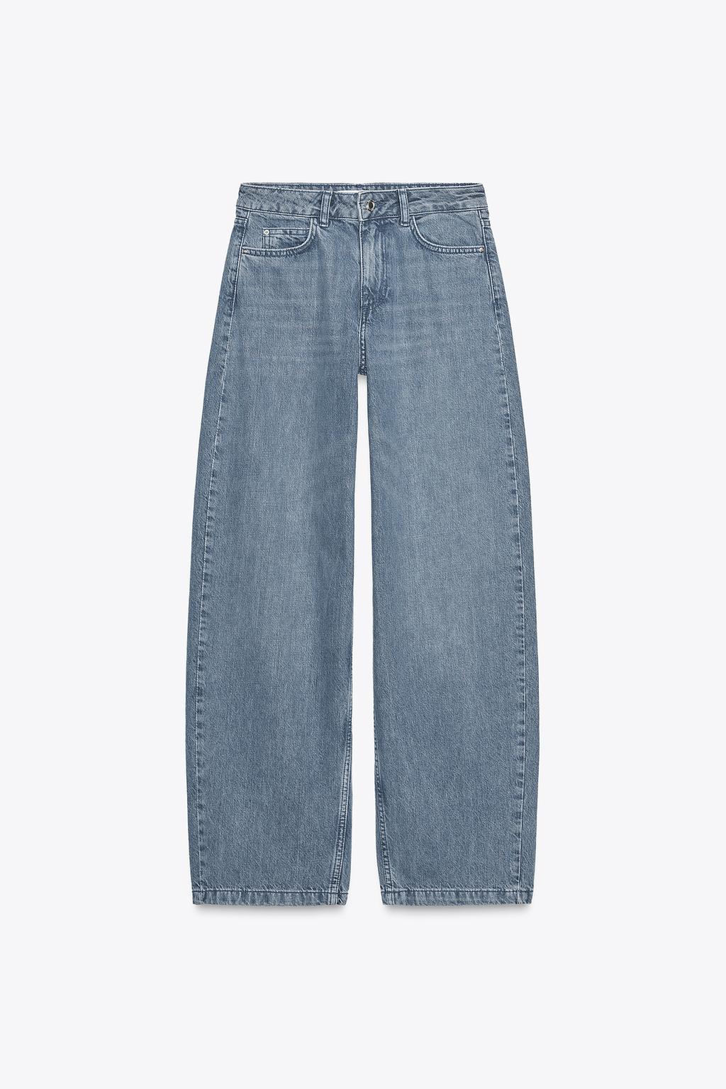 MID-WAIST BAGGY JEANS