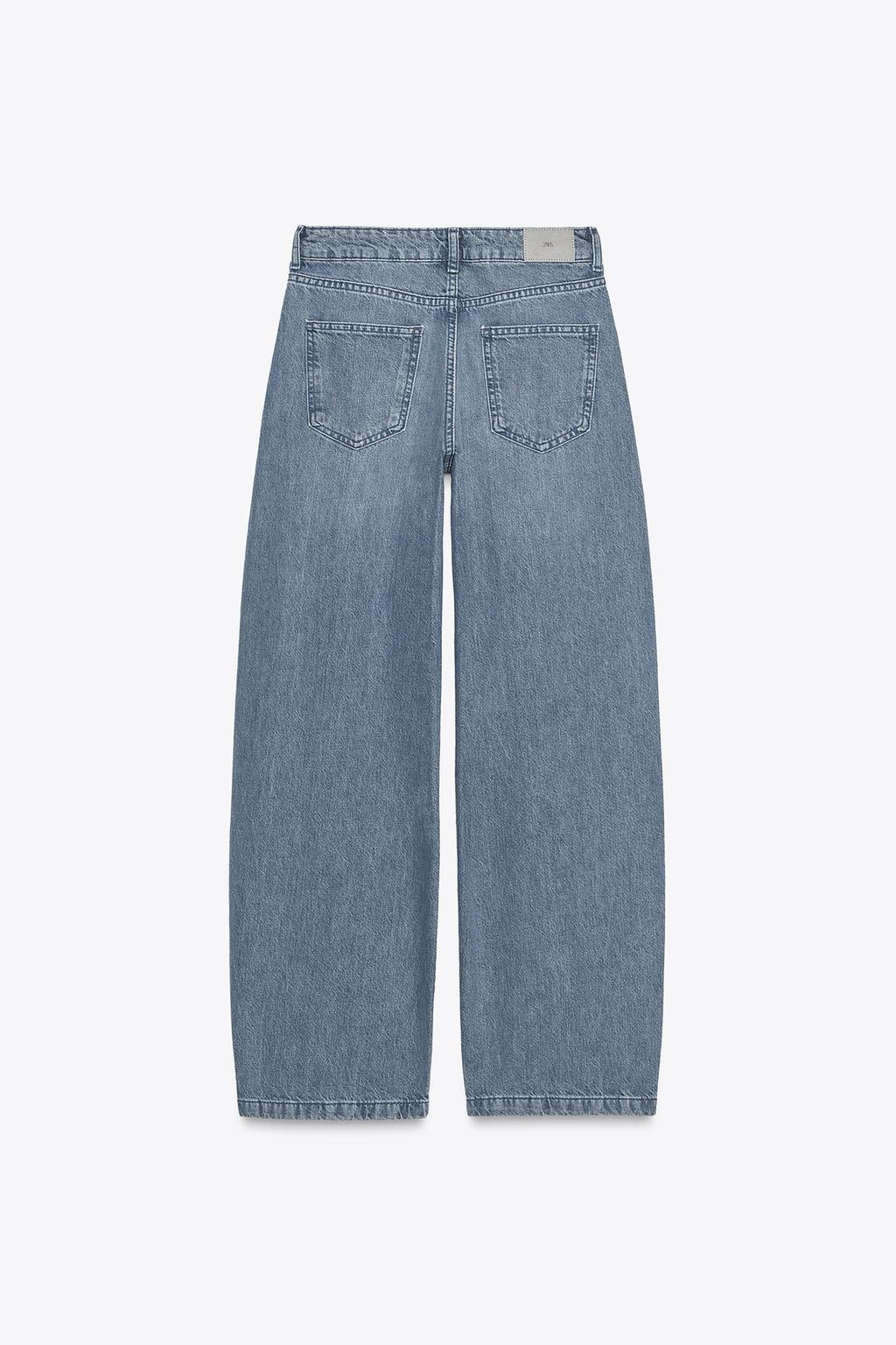 MID-WAIST BAGGY JEANS