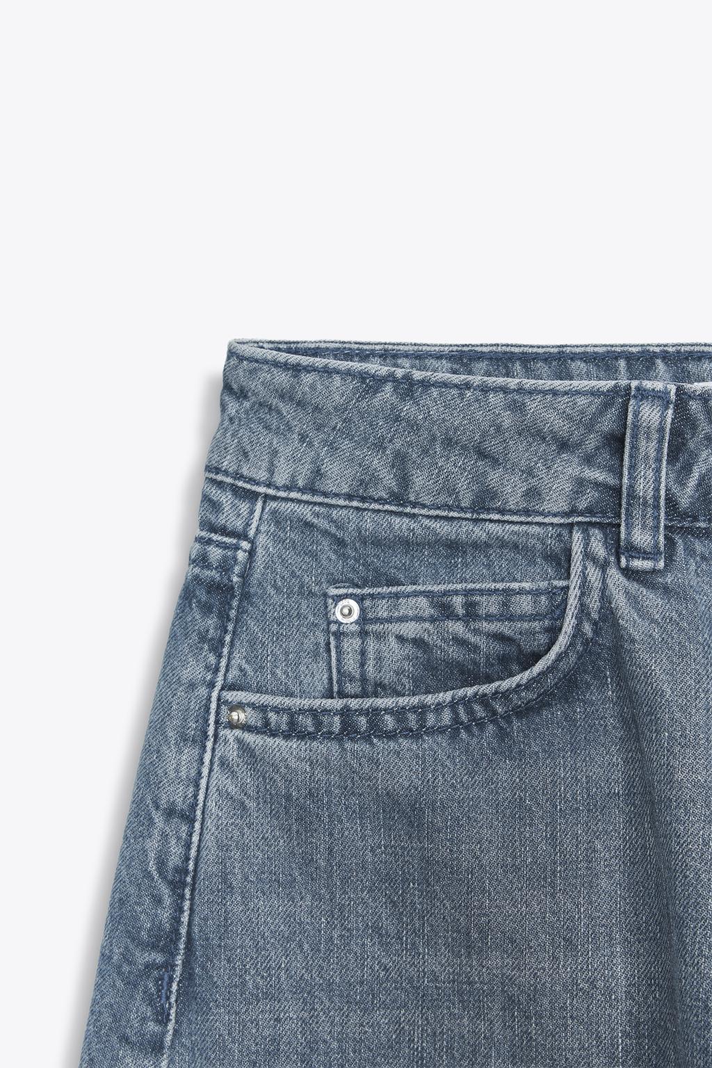 MID-WAIST BAGGY JEANS