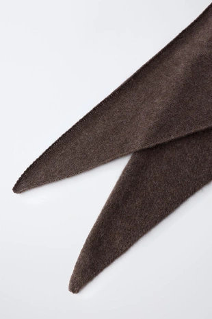 Треугольный шарф из 100% кашемира- Заказать в России