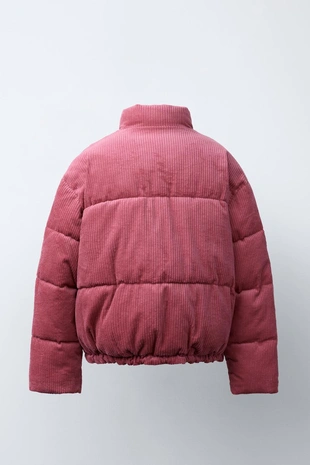 Стеганая вельветовая куртка с вышивкой- Заказать в России